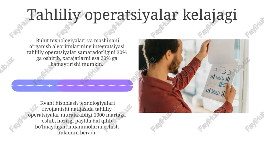 acha segmentatsiyasini aniqlash va ularning xulq-atvorini tushunish, shuningdek, 50% ga yaqin samaradorlikni oshirish imkonini beradi. konversiya stavkalarini tahlil qilish orqali, marketing kampaniyalarining samaradorligini 20% ga oshirish va cpa (har bir mijozga sarflangan xarajat) ko'rsatkichini optimallashtirish mumkin. e'tiboringiz uchun rahmat @taqdimot_robot image4.jpg image5.jpg image6.jpg image7.jpg image8.jpg image9.jpg image10.jpg image11.jpg image12.jpg image13.jpg image14.jpg image15.jpg image16.jpg image17.jpg image18.jpg image1.jpeg image2.jpeg image3.jpeg