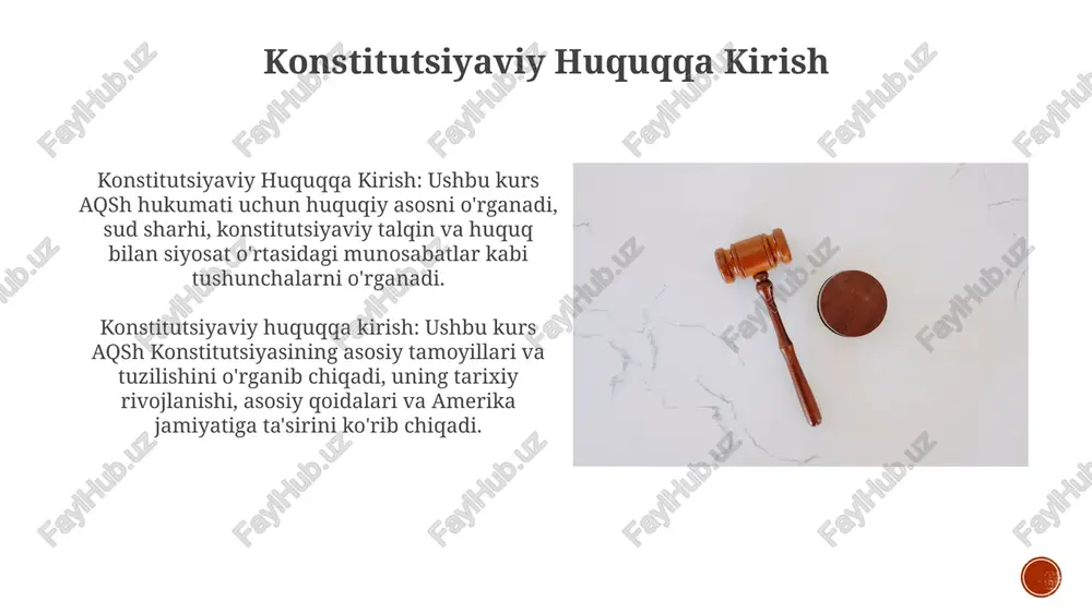 konstitutsiyaviy huquq faniga kirish - Page 4