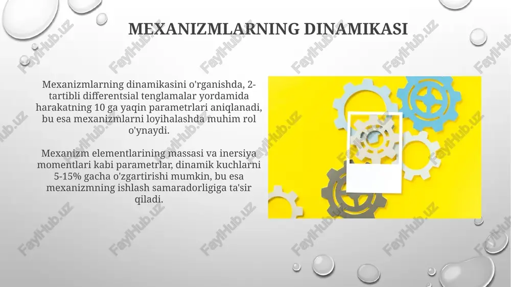 mexanizmlarni sintezi va loyihalashi - Page 4