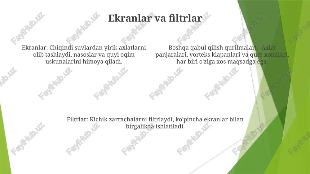 sanoat oqava suvlarni qabul qilish qurilmalari turlari - Page 4