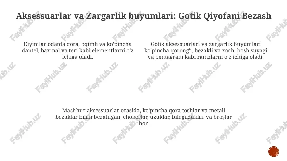 gotika davri liboslari - Page 4