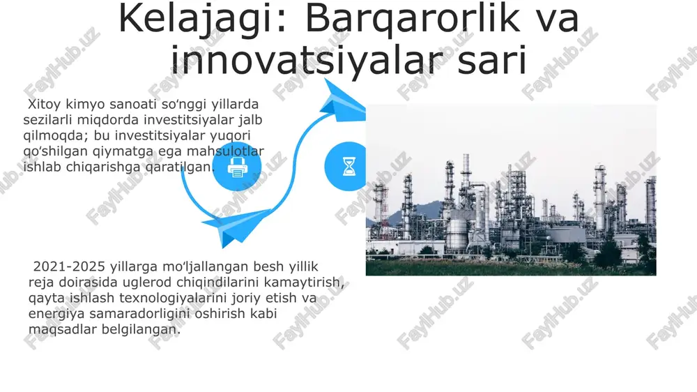 ilan ishlaydigan yirik ishlab chiqarish majmuasi quriladi. ushbu investitsiyalar ekologik barqarorlikni ta'minlash, innovatsiyalarni qoʻllab-quvvatlash va yuqori qoʻshilgan qiymatga ega mahsulotlar ishlab chiqarishga qaratilgan. ushbu investitsiyalar ekologik barqarorlikni ta'minlash, innovatsiyalarni qoʻllab-quvvatlash va yuqori qoʻshilgan qiymatga ega mahsulotlar ishlab chiqarishga qaratilgan. e'tiboringiz uchun rahmat @taqdimot_robot image5.jpg image6.jpg image7.jpg image8.jpg image9.jpg image10.jpg image11.jpg image12.jpg image13.jpg image14.jpg image15.jpg image16.jpg image17.jpg image18.jpg image19.jpg image1.jpeg image2.jpeg image3.jpeg image4.jpeg