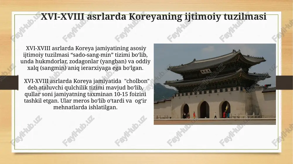 xvi-xviii asrlarda korea - Page 4