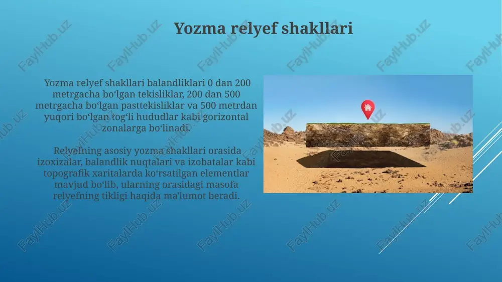 yer relefining asosiy shakl va turlari - Page 4
