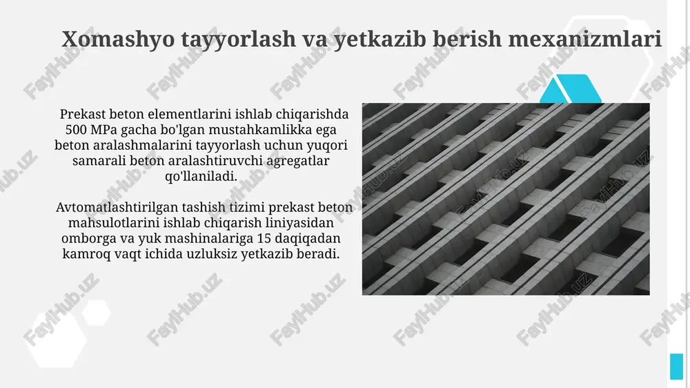 yigʻma temir-beton ishlab chiqaradigan korxonalardagi mehanizmlar - Page 4