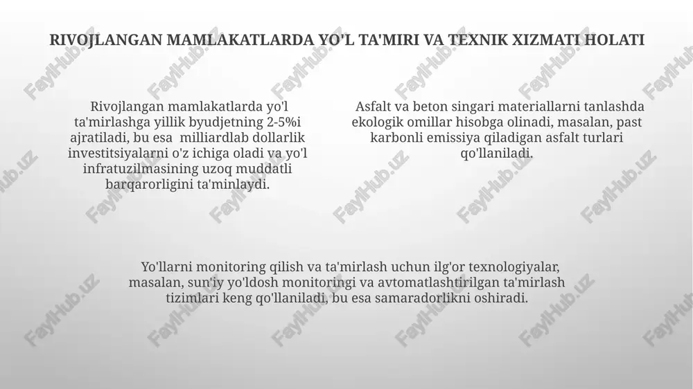 yo'l ta'mirlash va servis xizmati - Page 4