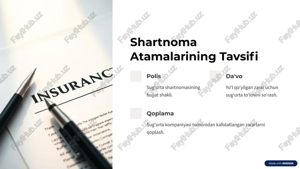 sug‘urta atamalari: asosiy ta'riflar va guruhlanish - Page 4