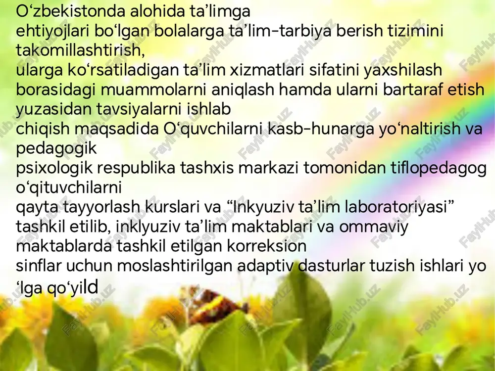 aratish orqali amalga oshiriladi. eʼtiboringiz uchun rahmat !