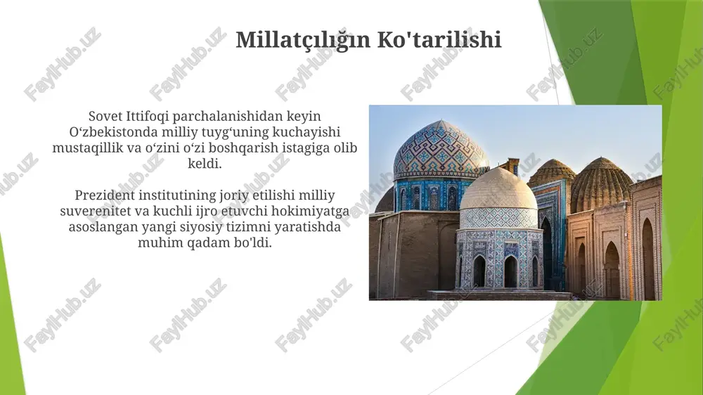oʻzbekiston respublikasida prezidentlik institutining joriy etilishi - Page 4