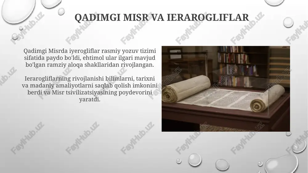 qadimgi misr va ierarogliflar - Page 4