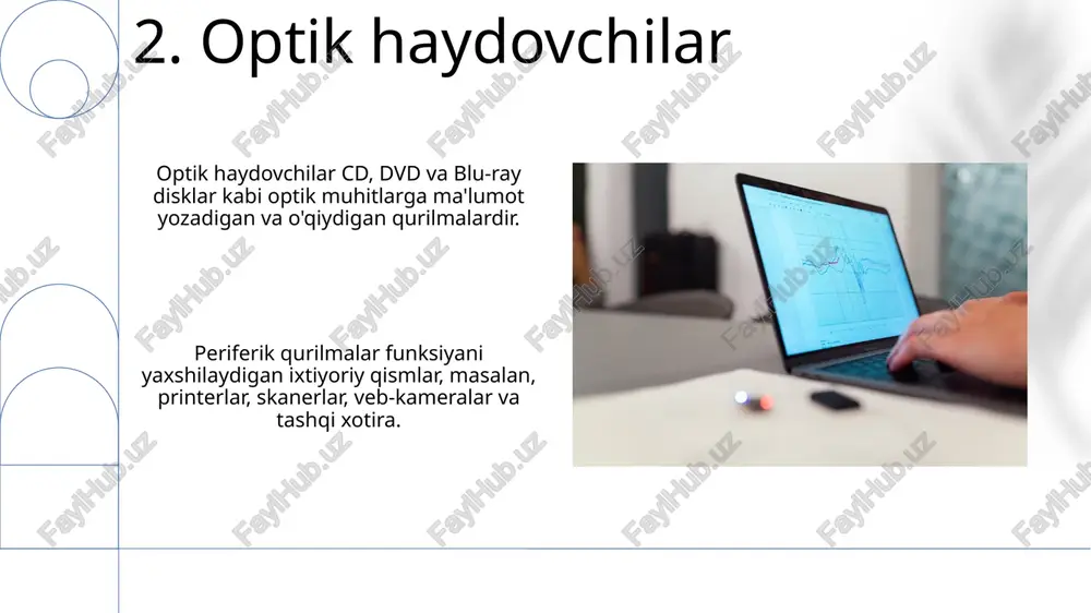 kompyuterning asosiy va qo'shimcha qurilmalari - Page 4