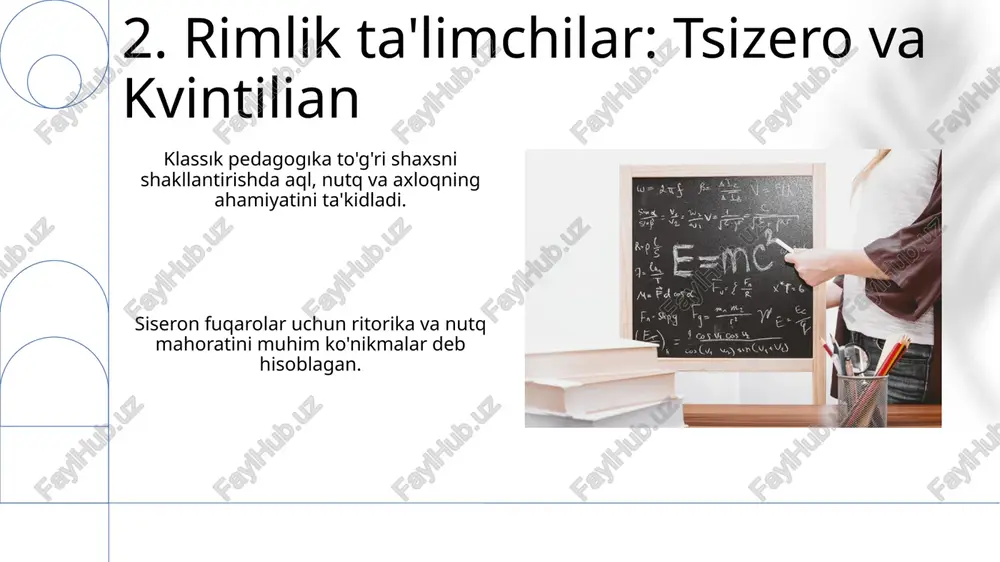 klassik pedagoglarning ta'lim g'oyalari - Page 4