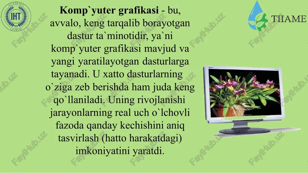 kompyutergrafikasi tutunchasi va turlari - Page 4