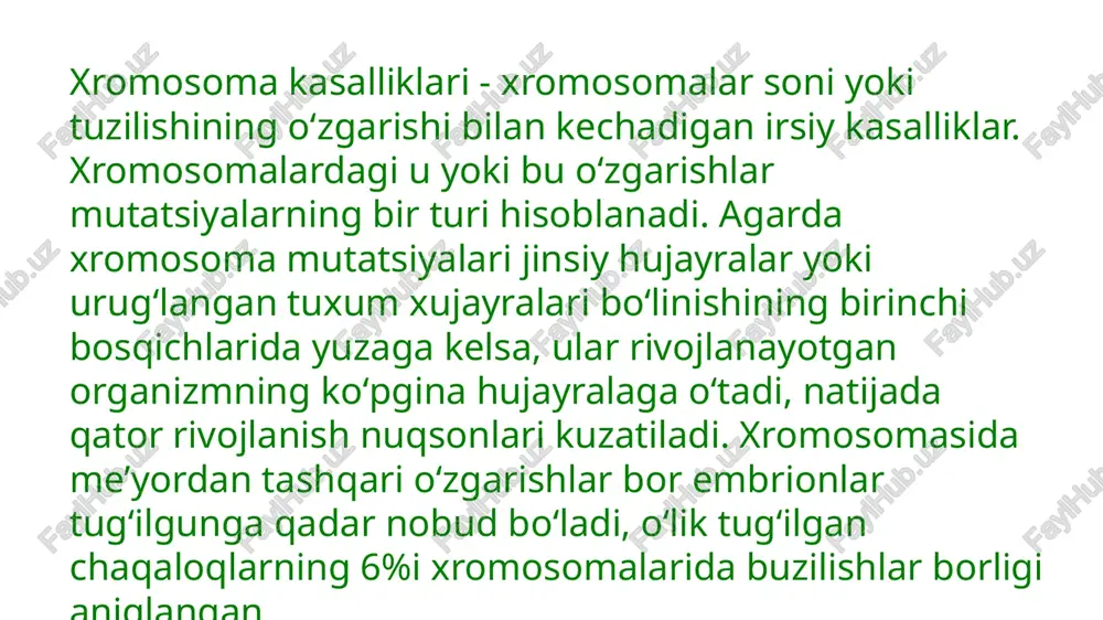 xromosoma kasalliklari - Page 4