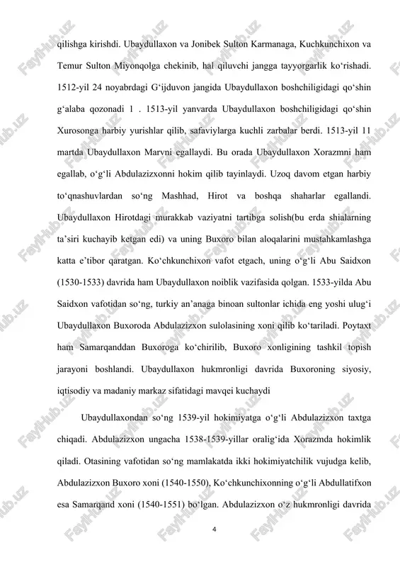 bdulazizxon hokimiyatining dastlabki o‘n yilligida samarqand hokimi yalangto‘sh bahodir kuchidan foydalandi. keyinchalik yalangto‘sh samarqand hokimligi mavqeini saqlab qola oldi. “silsilat as-salotin”da keltirilgan ma’lumotlarga qaraganda, u abdulazizxon tomonidan berilmoqchi bo‘lgan otaliq unvonini rad etgan. nadrmuxammadxon (1642-1645) xukmronligining so‘nggi yillarida buxoroning e’tiborli zotlaridan xo‘ja tojiddin jo‘yboriy bilan xon o‘rtasidagi munosabatlar sovuklashdi. xo‘ja tojiddin xatto uzining tungich farzandi muxammad yusuf xo‘jaga nadrmuxammadxon bilan aloka kilishni ta’qiqlaydi va u bilan balxga bormaslikni maslahat beradi. zero, nadrmuxammadxonga karshi fitna uyushtirilayotganidan xo‘ja tojiddin vokif edi. 1645-yilga kelib amirlarning nizolari avjga chiqdi. nizolar tepasida amir boqi turardi. nadrmuhammadxon amirlar o‘rtasidagi nizolarni bartaraf kilish uchun ular ustiga o‘g‘li abdulazizxonni yubordi. rahimbek, sevinch-biy, muhammadyor-biy kabi amirlar abdulazizxonga uni otasi o‘rniga xon kilib ko‘tarmoqchi ekanliklarini, agar bunga rozi bulmasa, har ikkalasini ham buxorodan badarg‘a qilmokchi ekanliklarini aytishdi. abdulazizxon ularning shartlarini qabul qilib o‘zini buxoro xoni deb e’lon qildi. uning nomi xutbaga qo‘shib o‘qildi. xo‘ja tojiddin jo‘yboriy abdulazizxonning taxtga chiqish marosimida …