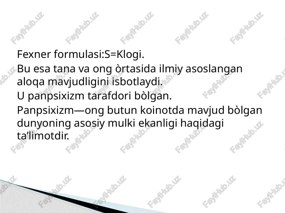 fexner biografiyasi va psixologik formulasi - Page 4