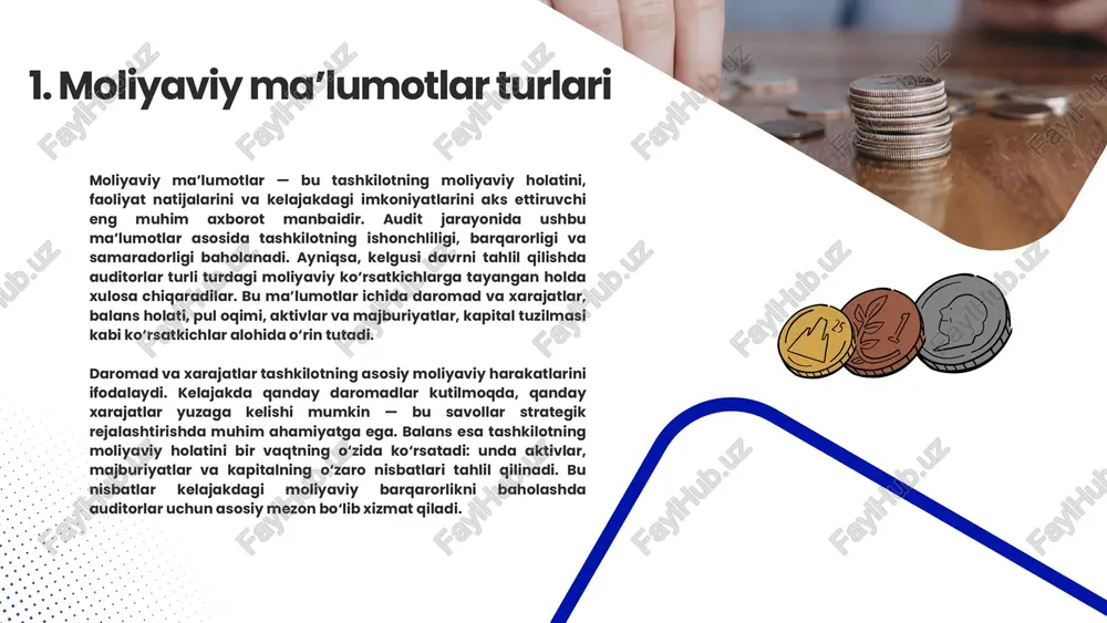 real vaqtli monitoring, avtomatik hisobotlar tuzish, xatoliklarni aniqlash va kelajakdagi moliyaviy holatni bashorat qilishda samarali vosita hisoblanadi. tizimning asosiy afzalligi — katta hajmdagi ma’lumotlar bilan ishlash qobiliyati va sun’iy intellekt algoritmlarini qo‘llab-quvvatlashi. bu esa auditorlarga an’anaviy usullarga qaraganda tezroq va aniqroq xulosa chiqarish imkonini beradi. tizimning tuzilmasi bir nechta moduldan iborat bo‘lib, har bir modul alohida funksiyani bajaradi: ma’lumotlarni yig‘ish moduli, tahlil moduli, vizualizatsiya moduli va hisobot moduli. auditorlar bu modullar orqali moliyaviy ko‘rsatkichlarni turli kesimlarda ko‘rib chiqishlari, grafiklar va jadval shaklida tahlil qilishlari mumkin. tizim shuningdek, xavfsizlikni ta’minlash uchun shifrlash texnologiyalaridan foydalanadi, bu esa ma’lumotlarning maxfiyligini kafolatlaydi. 560-axs tizimi nafaqat auditda, balki buxgalteriya, moliyaviy rejalashtirish, investitsiya tahlili va strategik boshqaruvda ham keng qo‘llaniladi. tizimning moslashuvchanligi uni turli sohalarda qo‘llash imkonini beradi. auditorlar uchun esa bu tizim kelgusi davr moliyaviy holatini chuqur tahlil qilish, xatoliklarni oldindan aniqlash va ishonchli tavsiyalar berish imkonini yaratadi. shu sababli, 560-axs zamonaviy audit amaliyotining ajralmas …