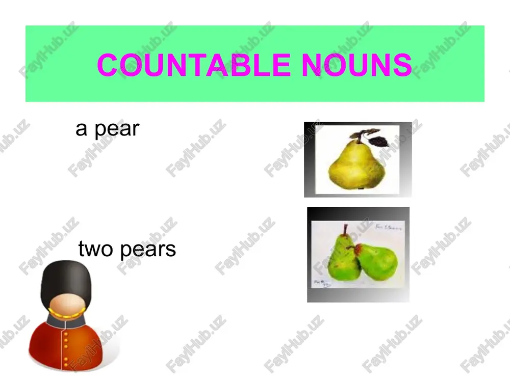 countable/uncountable nouns - Page 4