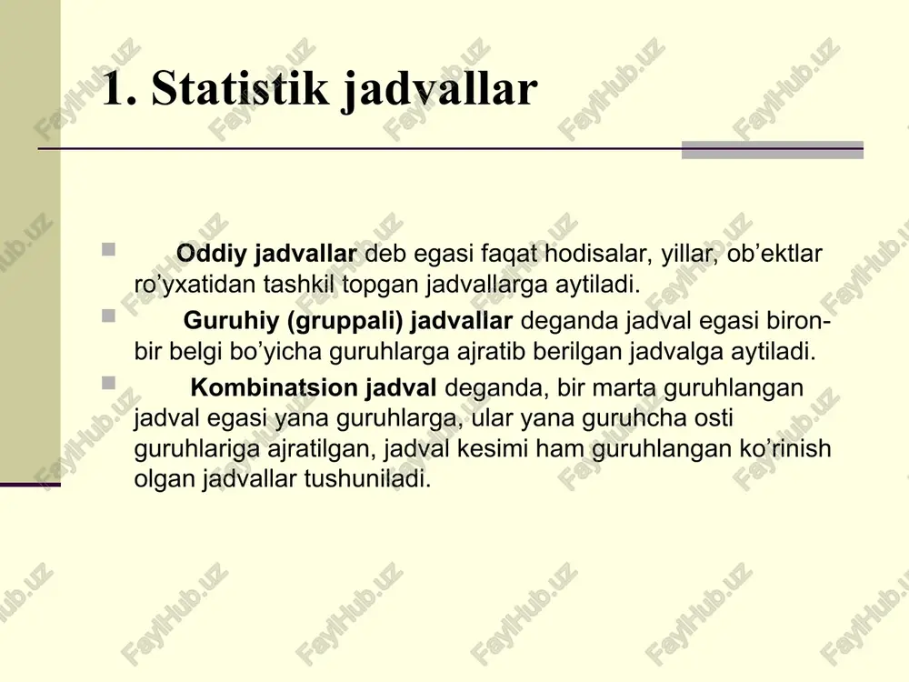 statistik ma’lumotlarni jadval va grafiklarda tasvirlash - Page 4
