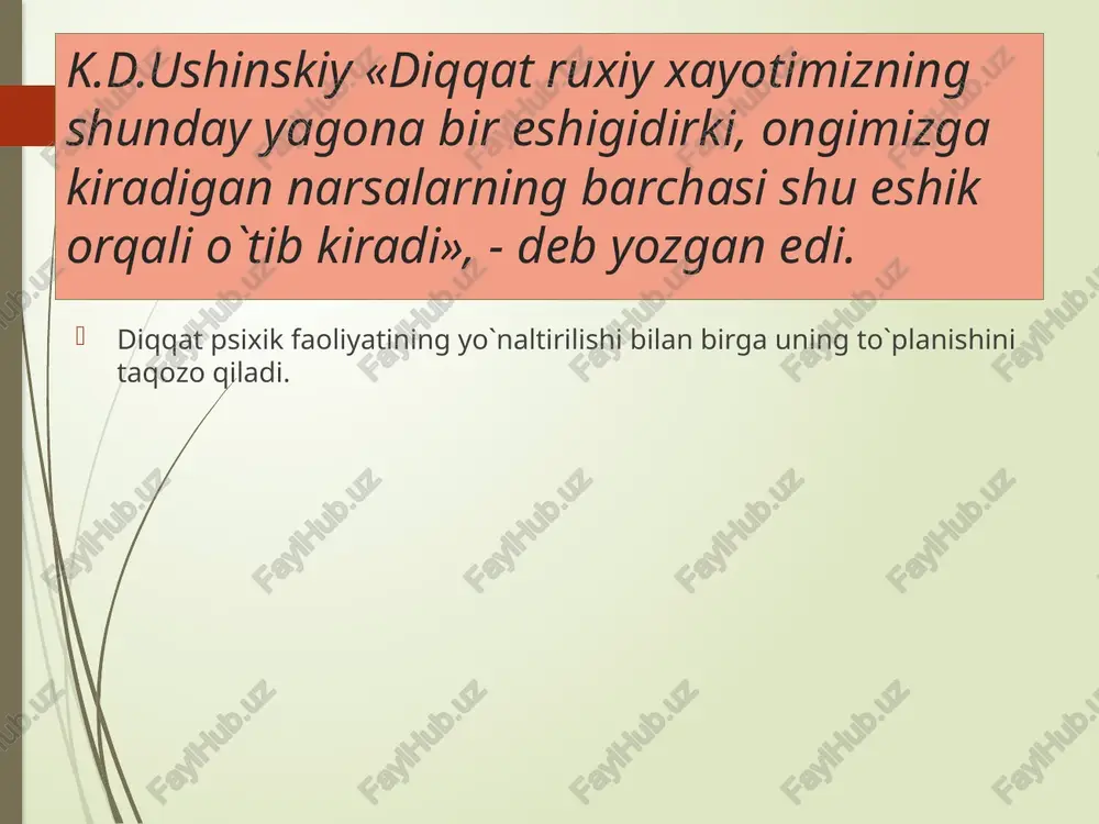 diqqat turlari va xususiyatlari - Page 4