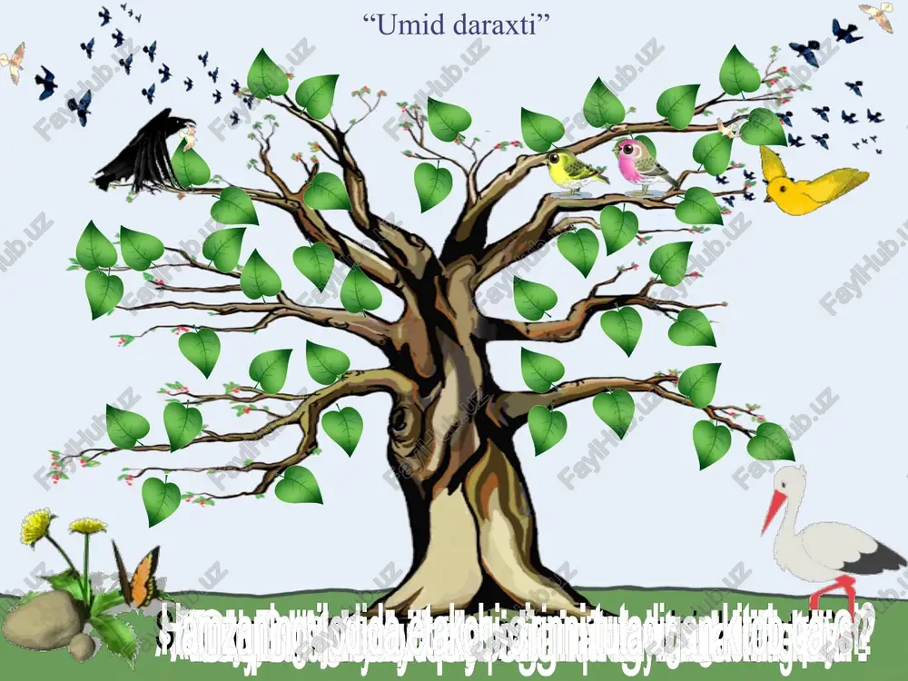 zoq tunlar onangga yo'ldosh ? yorug' yulduzim. uxla, bolam, oyginam, kishnab turgan toyginam.. binafsha atir hidi sochildi, chakkangga taq, chakkangga. lazzat olib hididan bolarilar uchadi. ipakqanot kapalak barglarini quchadi. seni maqtab kuylaydi, bog' aylanib qushchalar. darak berib bahordan, quvontirding shunchalar. binafshaxon, binafsha kulishlaring chiroyli. ko'ksimizda hid sochib turishlaring chiroyli! binafshaxon, binafsha kulishlaring chiroyli: bog'imizda ochilib turishlaring chiroyli. hamma chiqar dalaga binafshalar tergali, men ham terdim bir dasta opamizga bergali. — mana, opa, binafsha, qarang, qanday chiroyli. — yuring, — dedi opamiz, — binafshalar teraylik. binafshalar ochildi chakkangga taq, chakkangga: kapalak hoy, kapalak, kapalak, qanotlaring ipakdak. muncha shoshib uchasan, to'xta, so'zlayin andak. uchrataman har kuni seni har kun bog'chamda, so'rib gullar sharbatin o'ltirasan olchamda. borib ushlay deganda shoshib darhol uchasan. sira tutqich bermasdan guldan gulga ko'chasan. mendan aslo qochmagin, do'st bilaman o'zimga. pildir-pildir uchishing, oh, yoqadi ko'zimga. ucn, uchaver, uchaver, go'zal bog'cham — gulshanda. sira ozor bermayman sevgim, fikrim bor senda. …