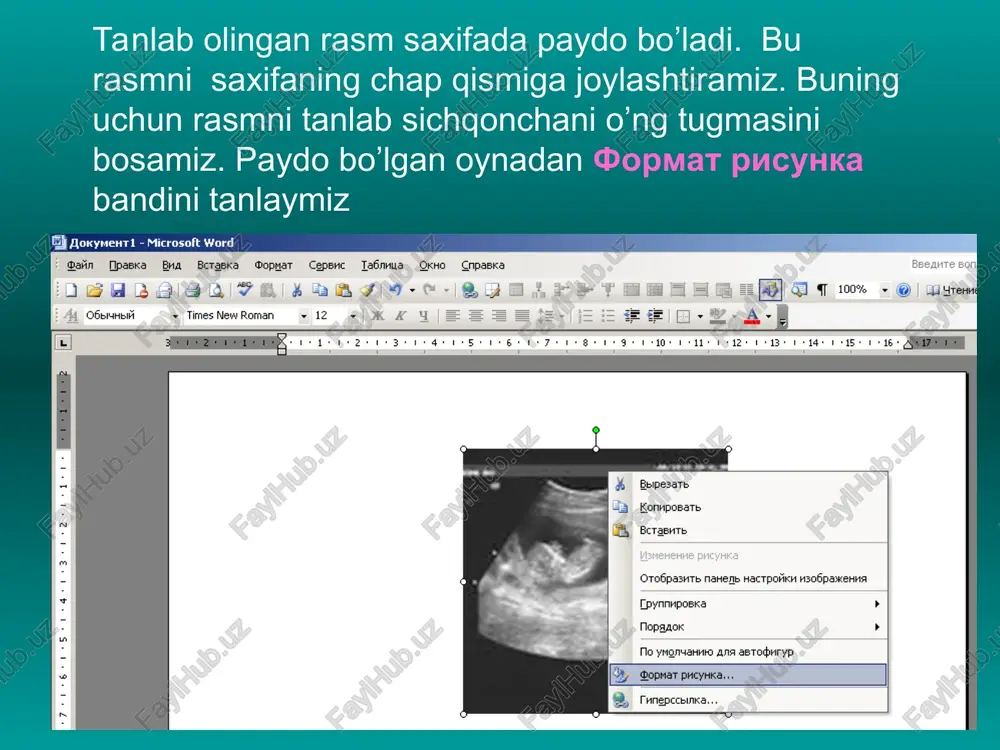 xujjatga rasm va ob’ektlar qo’yish - Page 4