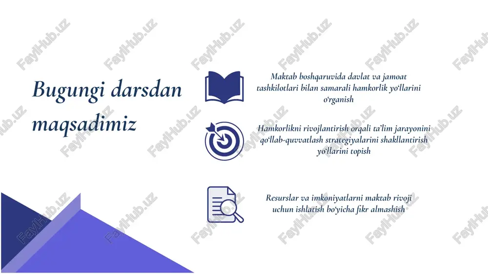 ta’lim muassasasining davlat va jamoat tashkilotlari bilan hamkorligini tashkil etish - Page 4