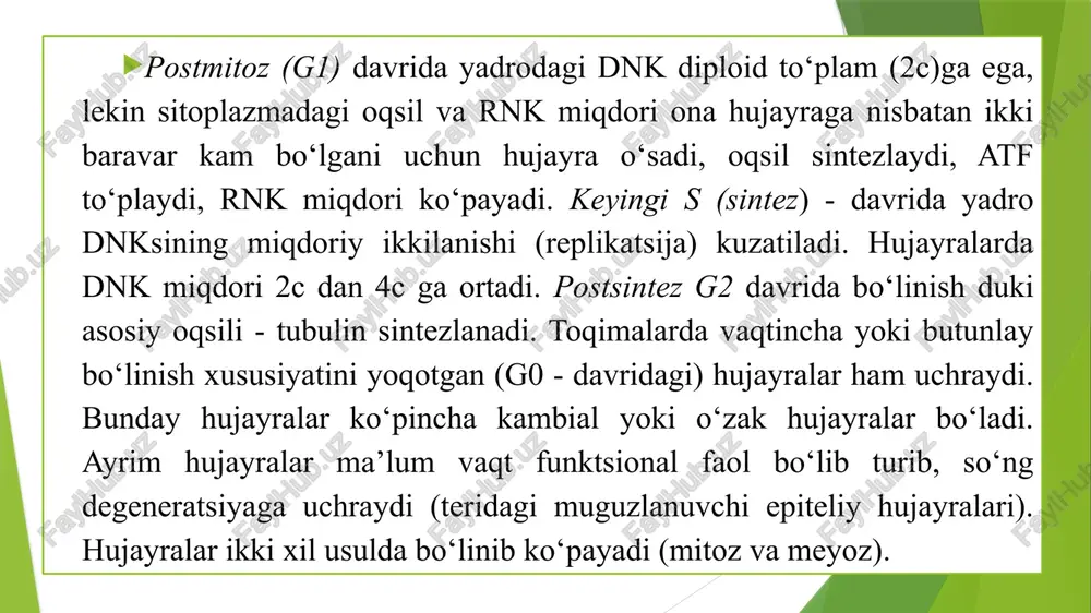 mitoz va meyoz sikllari - Page 4
