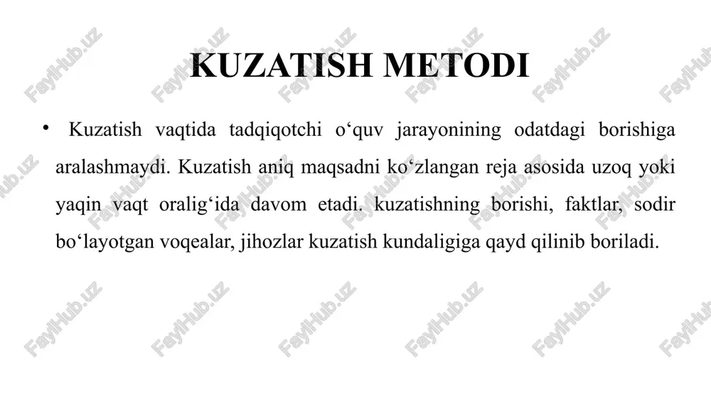 di. masalan, maxsus yozma va grafik ishlar shu maqsadda o‘tkaziladiki, bularni tekshirish natijasida bolalarning matematikadan olgan bilimlarini va malakalari aniq ko‘rinishi kerak; ma’lum vaqt oralig‘ida bunday maxsus ishlarni bajartirib turish, o‘quvchilar olg‘a siljiyotganini va qanday darajada siljiyotganini ko‘rsatadi. o‘quvchilarning yozma ishlarida yo‘l qo‘ygan xatolarini tahlil qilish muhim ahamiyatga ega. bunday tahlil butun sinf o‘quvchilarining duch keladigan murakkab qiyinchiliklarini, shuningdek, o‘quvchilarning matematikani o‘zlashtirishlaridagi induvidual xususiyatlarini aniqlash imkonini beradi. suhbat metodi pedagogik tadqiqotlarda suhbat metodidan ham foydalaniladi. bu metoddan foydalanish kuzatishdan olingan ma’lumotlarni to‘ldiruvchi va aniqlovchi materiallar olish, topshirishlar bajarish imkonini beradi. bu metod muvaffaqiyatining asosi bolalar bilan aloqa o‘rnatilishi, ular bilan bemalol erkin muloqotda bo‘lish imkoniyatidan iborat anketalashtirish metodi biror masalaga nisbatan fikrlarni aniqlash, ba’zi faktlarni to‘plash talab qilingan hollarda anketalashtirish metodidan foydalaniladi. agar javoblar og‘zaki olinadigan bo‘lsa, u holda bu javoblar qarorga to‘la yoziladi. ko‘pchilik bir savolning o‘ziga javob berganda, buning ustiga har kim mustaqil javob bersa, yozma anketalash qimmatli …