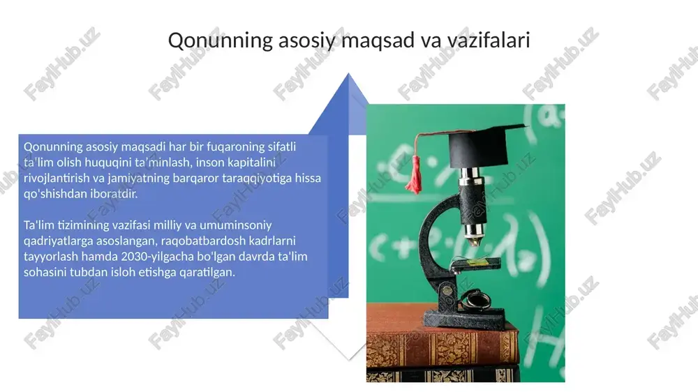 oʼzbekiston respublikasining talim togrisidagi qonunning mohiyati - Page 4