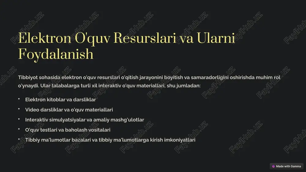 tibbiyotda elektron va masofaviy o'qitish: zamonaviy yondashuv - Page 4
