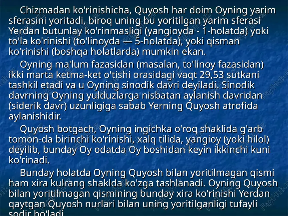 quyosh va oy tutilayotganda, ularning yuqorida bayon qilingan ko'rinishlari kishilarda qo'rqinch va vahima uyg'otgan. endi esa quyosh va oy tutilishlarining siri to'la fosh etilgan bo'lib, u hech kimda vahima tug'dirmaydi. olimlar, quyosh va oy tutilishlarining bo'lish vaqtini bir necha yil oldindan aniq hisoblab berish metodlarini ishlab chiqqanlar. ilovadagi jadvalda 2005—2010- yillarda ro'y beradigan quyosh va oy tutilishlarining vaqti keltirilgan. tutilishlarni kuzatib, astronomlar, quyoshning fizik tabiati, yer atmosferasining tuzilishi va oyning harakatiga doir qimmatli ma'lumotlarni qo'lga kiritish imkoniga ega bo'ldilar.