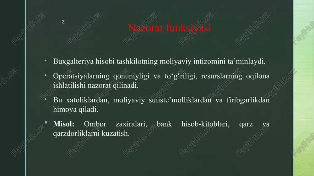 buxgalteriya hisobining funksiyalari - Page 4