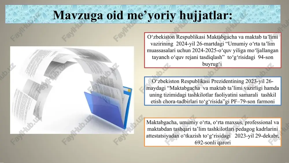 tahlil etilganligi 10 3 pedagog kadrlarni tanlash va seleksiyalash borasida aniq mezonlarning yo’qligi yaponiyada-har yili maktab ma’muriyati pedagog xodimlarga bo‘lgan ehtiyojni tahlil qilib, davlat ta’lim boshqarmalariga hisobot beradi. yaponiyada maktablar va mahalliy hokimiyatlar o‘rtasidagi hamkorlik tizimi yaxshi rivojlangan, bu esa ehtiyojni aniqlash va seleksiyani samarali tashkil etish imkonini beradi. pedagog kadrlarni tanlash va seleksiyalash, ular faoliyatini baholashning ilmiy mezonlarini ishlab chiqish. t/rgi amaldagi holat (o’zbekistonda) amaldagi holat (xorijda) takliflar .. xulosa: buning uchun maktab rahbari barcha pedagoglarni o‘z ustida ishlashlariga, zamonaviy bilim ko‘nikmalarni egallashlariga sharoit yaratishi va bu orqali o‘z fanini yaxshi biladigan mustaqil fikriga ega, dunyoqarashi keng bo‘lgan pedagoglar jamoasini shakllantira olishi kerak. bundan tashqari maktab rahbarining seleksiyalashga oid aniq strategik rejasi mavjud bo‘lishi, jamoaga yangi xodimni qabul qilish yoki bo‘shatish bo‘yicha aniq dasturi bo‘lishi kerak. ta’lim faoliyatida pedagog xodimlarga bo‘lgan ehtiyojini aniqlash va seleksiyalashdan asosiy maqsad, zamonaviy bilimga ega, o‘z ustida ishlaydigan xxi asr ko‘nikmalarini o‘zida va o‘quvchilarda …