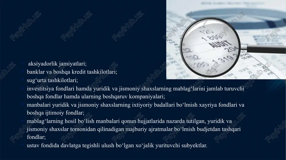 majburiya auditorlik tekshiruvi va unitashkilotish masalalari - Page 4
