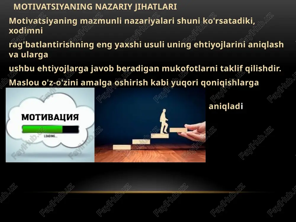 h. 2-qadam ishlash standartlari, ishlash ko'rsatkichlari va odamlarga kerak bo'lgan ko'nikma va malakalarni o'z ichiga olgan shaxs yoki guruhning umidlarini belgilaydigan samaradorlik shartnomasini tuzish. 3-qadam inson bilan ishlash va rivojlanish rejasini tuzing. ular ish faoliyatini yaxshilash uchun zarur bo'lgan harakatlarni qayd qiladi, odatda davom etayotgan ishdagi o'zgarishlarni qamrab oladi. ular xodimlar bilan muhokama qilinadi va odatda quyidagilarni qamrab oladi: • shaxs rivojlanishga muhtoj deb hisoblaydigan faoliyat sohalari. • ish faoliyatini yaxshilash uchun shaxs va menejer kelishib olgan narsa • rivojlanish va o'qitish tashabbuslari 4-qadam hr talablariga javob berish uchun nafaqat baholash intervyularida, balki yil davomida ishlashni doimiy ravishda boshqaring. menejerlar yilning turli vaqtlarida ko'proq norasmiy oraliq baholashlar bilan haqiqiy natijalarni ko'rib chiqishlari mumkin. (a) yuqori samaradorlik maqtov, e'tirof va mas'uliyatni oshirish bilan mustahkamlanadi. zaif akademik ko'rsatkichlar murabbiylik yoki maslahat berishga olib keladi. (b) ish rejalari zaruratga qarab yangilanadi. (c) ishlash muammolarini ularning nima ekanligini aniqlash, etishmovchilik sabablarini aniqlash, nazorat choralarini …