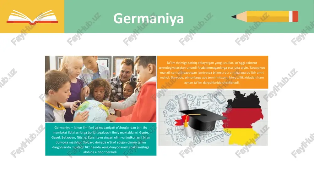 xorijiy mamlakatlarda maktabgacha ta’lim tizimi - Page 4