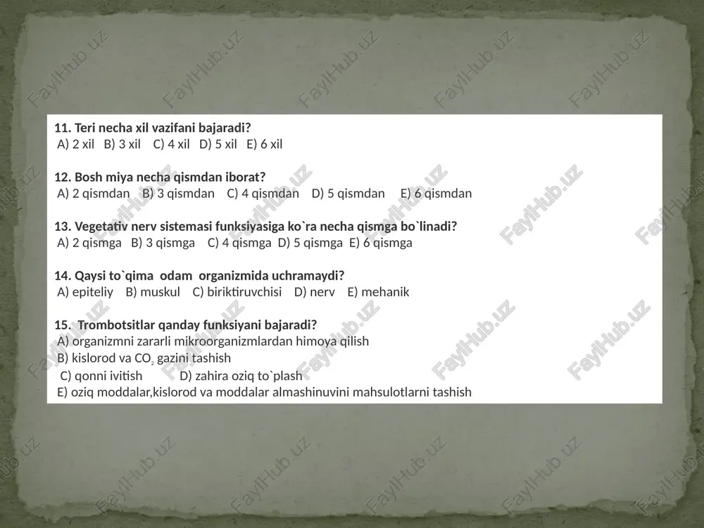 mal`taza 7) enterakinoza 8) laktoza 9) lizatsim 10) xlorid kislota a) 5,6,9 /docprops/thumbnail.jpeg