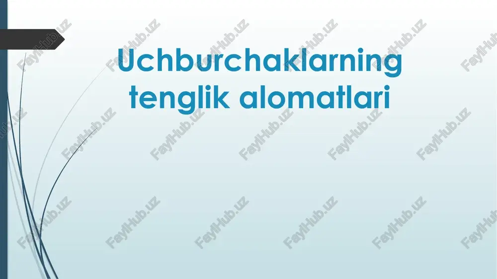7-sinfda uchburchaklarning tenglikalomatlari - Page 4