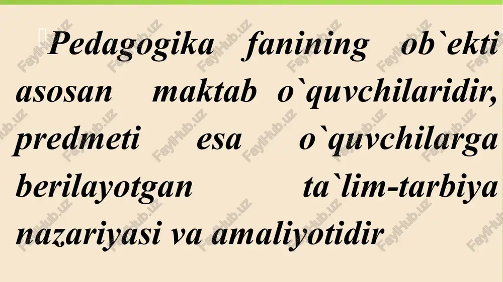 i pedagogik texnologiyalar pedagogika diagnostika biznes pedagogikasi injenerlik pedagogikasi asosiy ta`limiy konseptsiyalar. 1) an’anviy; 2) progressiv; 3) zamonaviy. an`anaviy konseptsiyaning yaratilishi nemis faylasufi, psixolog va pedagog i.f.gerbart(1776-1841 yillar) nomi bilan bog`liq.uning ta`lim tizimi quyidagilardan iborat: o`quvchilarning intellektual rivojlanishini ta`minlash maktabning asosiy vazifasi; bolani tarbiyalash esa oilaning vazifasidir. progressiv konseptsiya bolaning bilim olishida faoliyatning asosiy rol o`ynashini e`tirof etadi.mazkur tizim asosini d.dyul, g.kershteynning mehnat maktabi,v,lay nazariyasi tashkil etadi. zamonaviy didaktik konseptsiya xx asrning 50-yillarida psixolog va pedagog b.skinner qismlarga bo`lingan axborotlarni yetkazish,bu jarayonni muntazam nazorat qilish asosida materialni o`zlashtirishda samaradorlikga erishish g`oyasini ilgari suradi. falsafiy antropologiyaning vujudga kelishi va rivojlanishi. yunoncha sophia – donishmandlik, anthropos – inson va logos – ta’limot so’zlaridan kelib chiqqan «falsafiy antropologiya» atamasi etimologik jihatdan inson haqidagi falsafiy ta’limotni anglatadi. falsafiy antropologiya insonning alohida borliq manbai sifatida kelib chiqishi, tadrijiy rivojlanishi va mavjudligining o’ziga xos xususiyatlariga doir falsafiy qarashlarni aks ettiradi. yuqorida qayd etilganidek, inson haqidagi falsafiy …