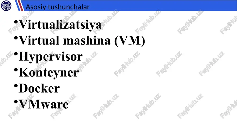 virtualizatsiya va konteyner texnologiyalari - Page 4