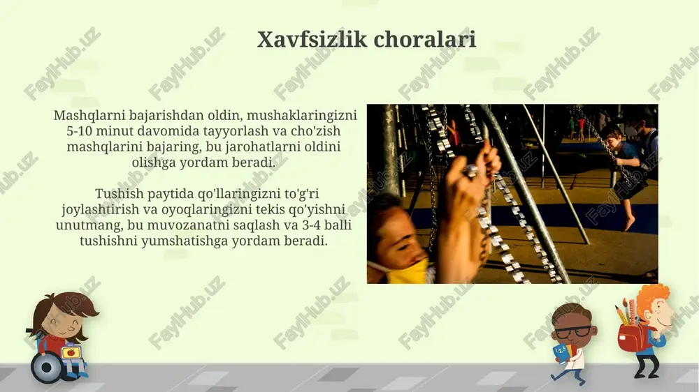 gimnastika qoshpoyada bajariladigan mashqlar - Page 4