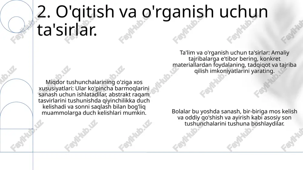 3-4yoshli bolalarda miqdoriy tasavvurlarning o‘ziga xos xususiyatlari - Page 4