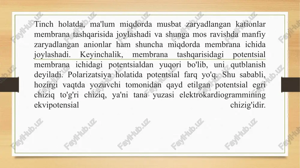 elektokardiografning tuzulishi ishlash prinsipi - Page 4