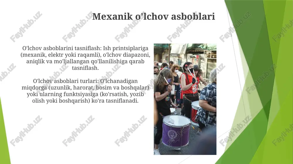 o'lchash vositalarining turlari va sinflanishi - Page 4