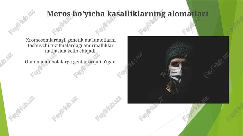 irsiy va xromosomal kasalliklarning ta'siri va boshqarilishi - Page 4