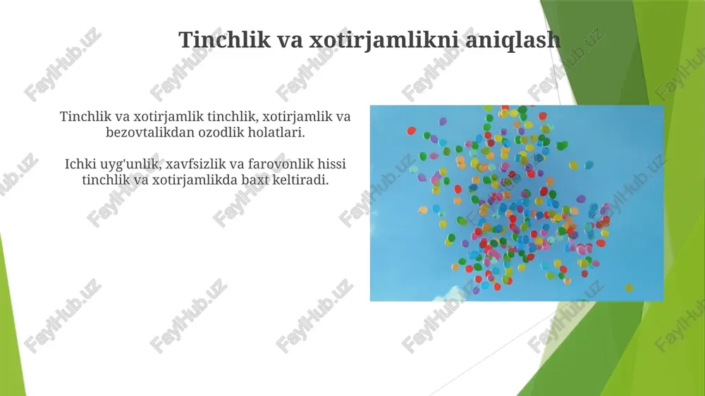 tinchlik va xotirjamlik baxti - Page 4