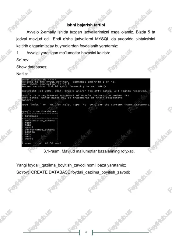 heb. posobie // - moskva: id «forum» - infra-m, 2019, – 368 s. 8. rahul batra. sql primer an accelerated introduction to sql basics.// gurgaon, india. 2019. –p 194. 9. polikov a.m. bezopasnost oracle glazami auditorii: napadenie i zashita. –moskva. 2017. –336 s. 10. eric redmond, jim r. wilson. a guide to modern databases and the nosql movement. usa, 2015. – p. 347. 11. elmasri, r., s. b. navathe: fundamentals of database systems (5th ed.)// addison wesley, 2015. – 671p. image2.jpeg image3.jpeg image4.jpeg image5.jpeg image6.jpeg image7.png image8.jpeg image1.png image2.svg image2.png .msftofcthm_background1_fill { fill:#ffffff; }