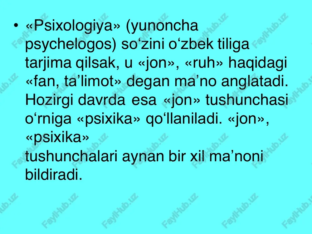 psixologiya fanining - Page 4