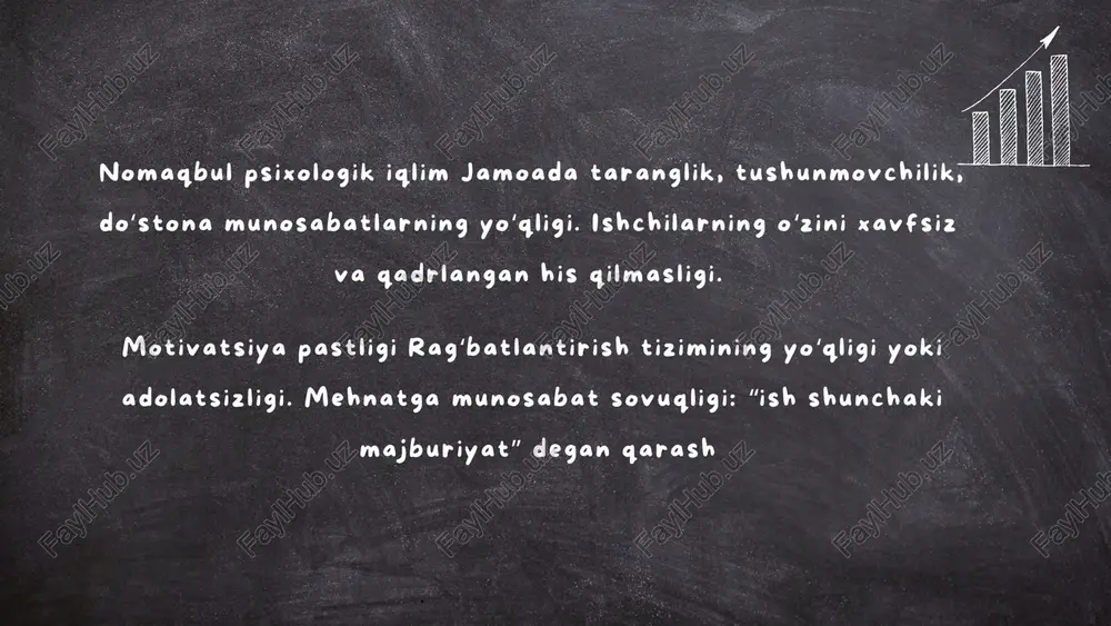 nday jamoalarda unumli mehnat mexanizmlari shakllanmaydi va nosog‘lom muhit hukm suradi. eʼtiboringiz uchun rahmat toshkent 2025-yil 106-guruh image1.jpeg image2.png image3.png image4.png image5.png image6.png image7.png image8.png image9.png image10.png image11.png image12.png image13.png image14.png image15.png image16.png image17.png image18.png image19.png image20.png image21.png image22.png image23.png image24.png image25.png image26.png image27.png image28.png image29.png image30.png image31.png image32.png /docprops/thumbnail.jpeg